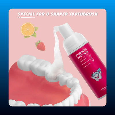 Kids Foaming Toothpaste, Strawberry Flavor