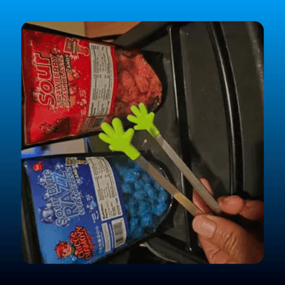 Candy Grabber Hand Tongs