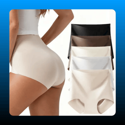Seamless High Waist Briefs (4 Pack)