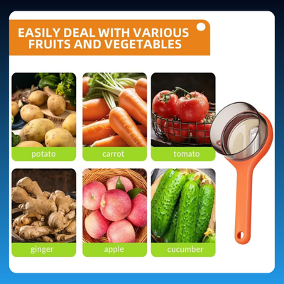 Peeling Knife with Peel Collector