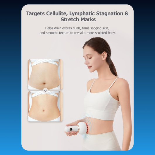 Lymphatic Drainage Massager & Anti Cellulite Massage Tool