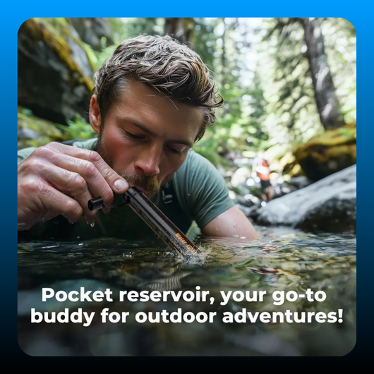 Portable Emergency Water Straw