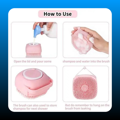 Pet Grooming Bath Massage Brush