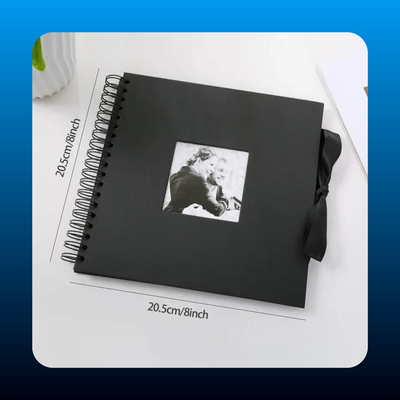 Spiral DIY Photo Album with Ribbon