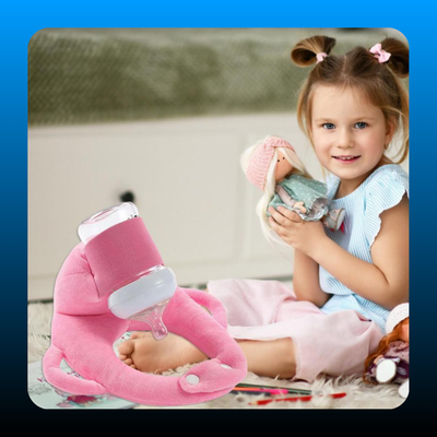 Hands-Free Feeding Bottle Holder Pillow