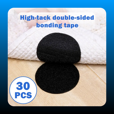 Round Size Self Adhesive Hook Loop Tape