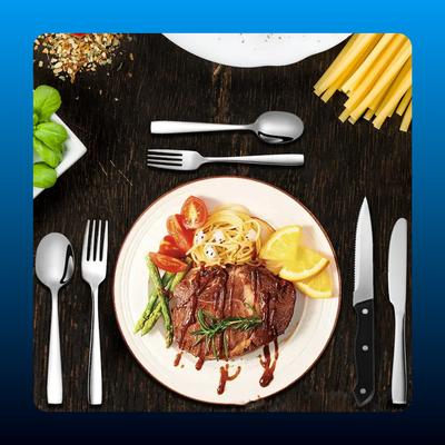 48-Piece Silverware Set