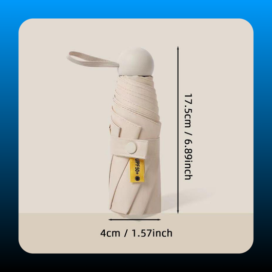 Small Folding Pocket Travel Umbrella