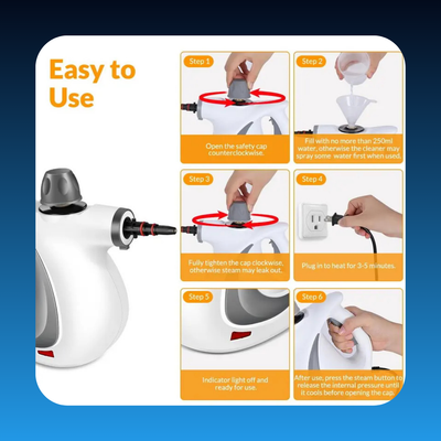 Pressurized Handheld Steam Cleaner