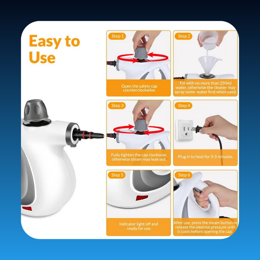 Pressurized Handheld Steam Cleaner