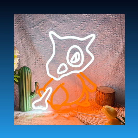 Cartoon Style LED Neon Wall Light