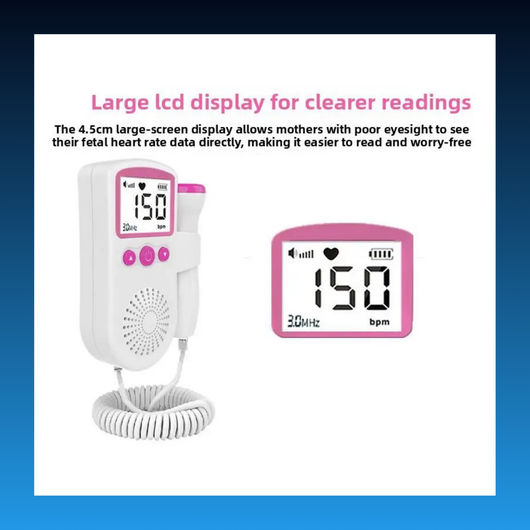 Fetal Doppler Heart Rate Monitor