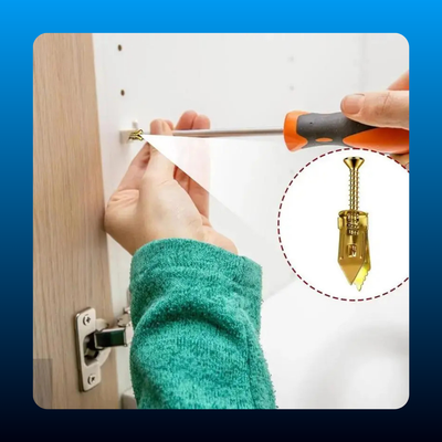 Self-Drilling Drywall Expansion Plug Anchors Kit