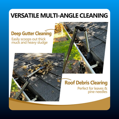 Extendable Gutter Cleaning Tool