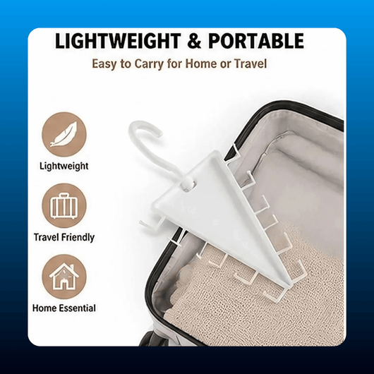 V-Shaped Space Saving Closet Hanger