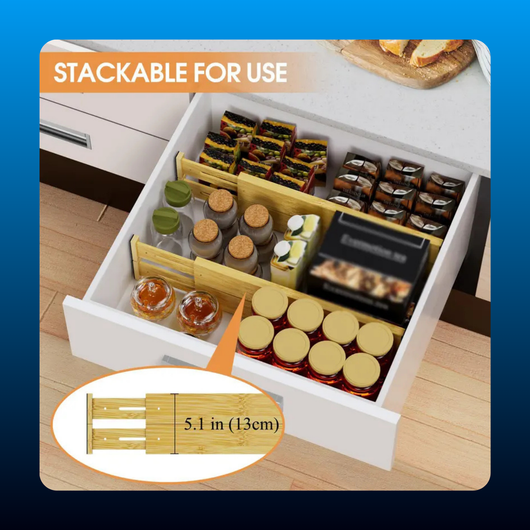 Bamboo Drawer Dividers
