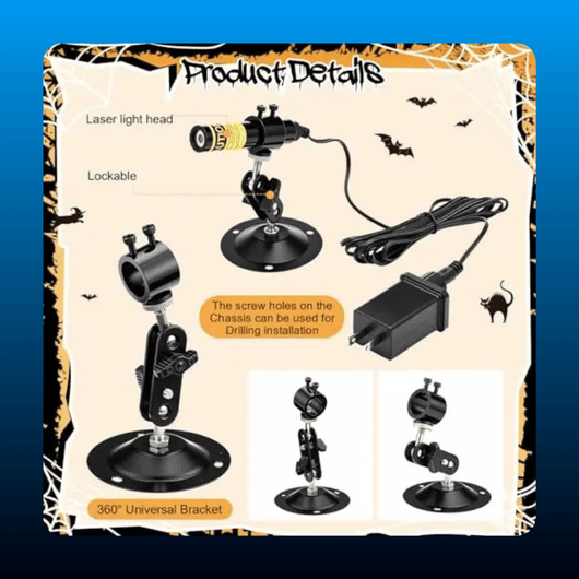 Halloween Laser Swamp Projector