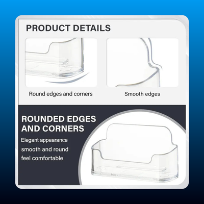 Acrylic Business Card Holder for Desk