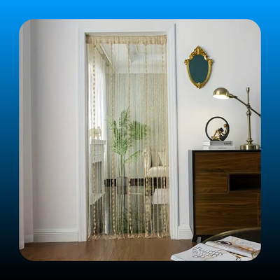 Thread Fringe Door String Curtain