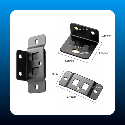 8 Pack Quick Fitting Furniture Joint Bracket