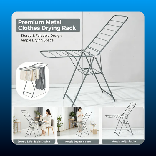 Foldable Clothes Drying Rack