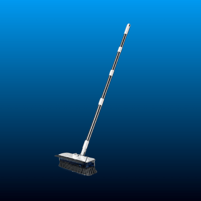 4-in-1 Floor Scrub Brush with Liquid Dispenser