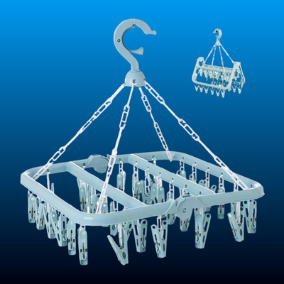 Plastic Compact Laundry Hanging Rack