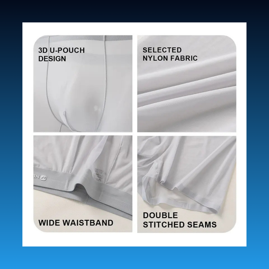 Ultra Thin Cooling Boxers - 3 Pack Bundle