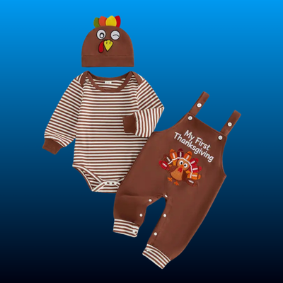 My First Thanksgiving Baby Outfit
