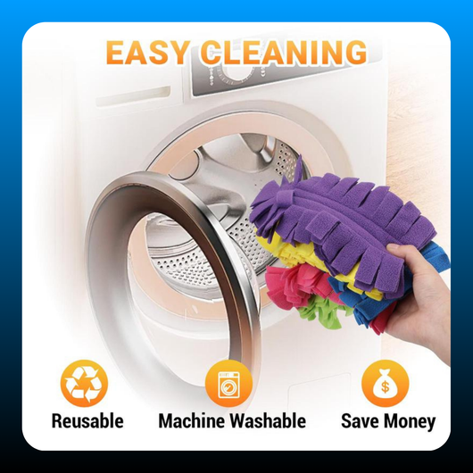 6PCS Electrostatic Duster Refills with Handle
