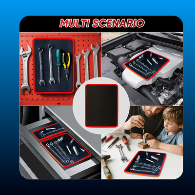 Slip-Free Magnetic Tool Mat with PVC Coating