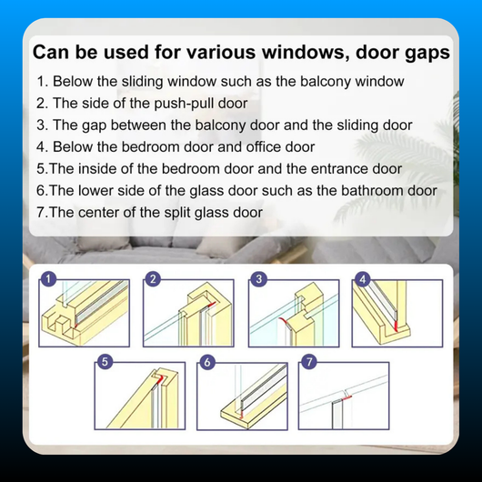 Weather Stripping Door Draft Stopper