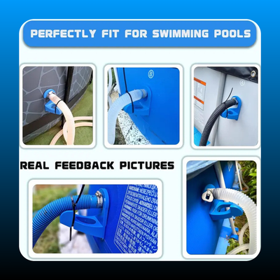 2Pcs Swimming Pool Pipe Holders