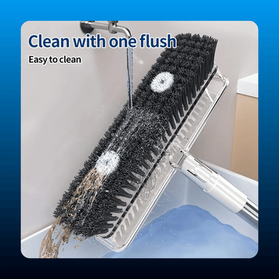 4-in-1 Floor Scrub Brush with Liquid Dispenser