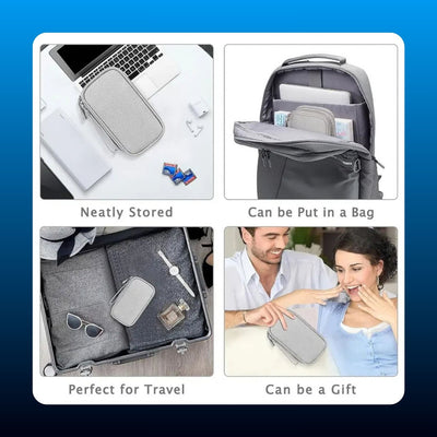 Travel Cable Organizer Pouch