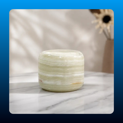 Natural Marble Table Lamp