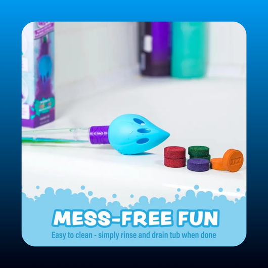 Bath Color Brush Kids Bath Bomb Set