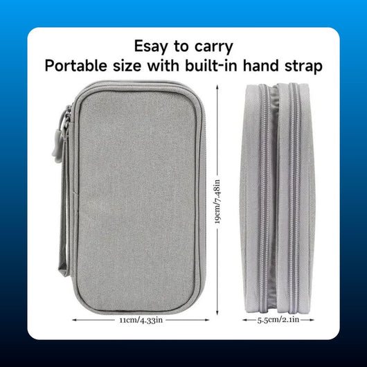 Travel Cable Organizer Pouch