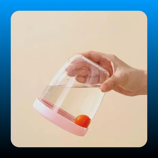 Portable Fruit Cup with Fork