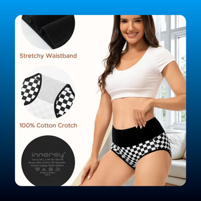 Plus Size Cotton Panties (5 Pack)