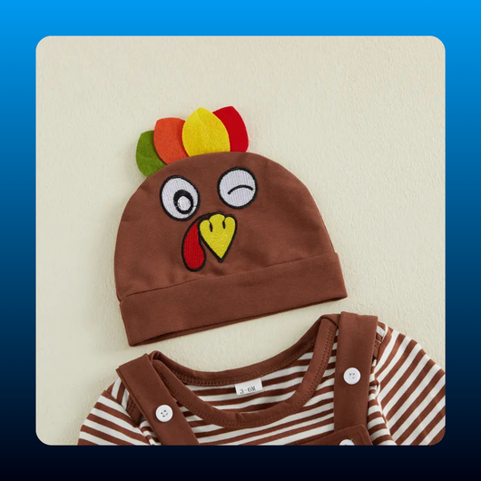 My First Thanksgiving Baby Outfit
