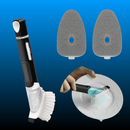 Soap Dispensing Dish Scrub Brush