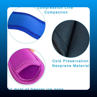 Ice Pop Insulator Sleeves (8 Pack)