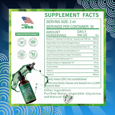 Soursop Bitters Liquid Drops