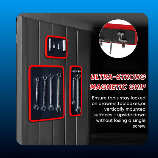 Slip-Free Magnetic Tool Mat with PVC Coating