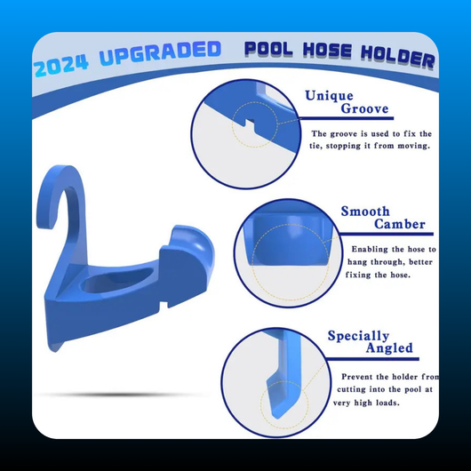 2Pcs Swimming Pool Pipe Holders