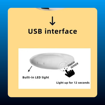 Touch Sensing Light for Handbags