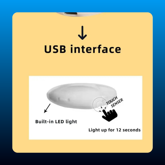 Touch Sensing Light for Handbags