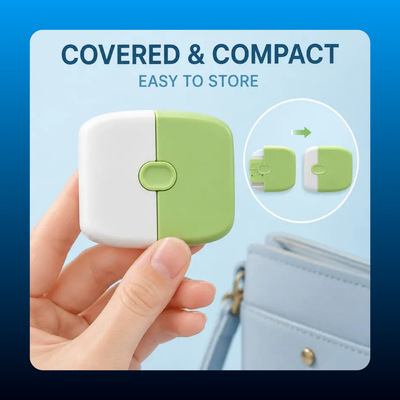 Dual Mini Scraper with Protective Cover