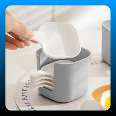 Dipping Sauce Plate & Holder Set